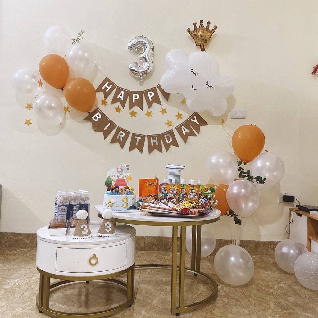 Dây chữ Happy Birthday trang trí sinh nhật nhiều mẫu đa dạng dễ thương - Kem Shop K9