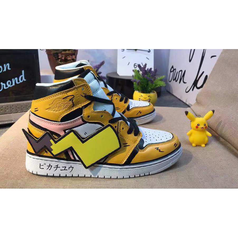 Giay Pikachu da th i trang Giay th thao Nike Joe 1 AJ1 Shopee Vi t Nam