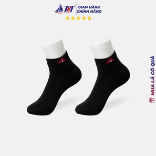 Tất cổ ngắn nam logo trơn T&T SOCKS - NAM 201
