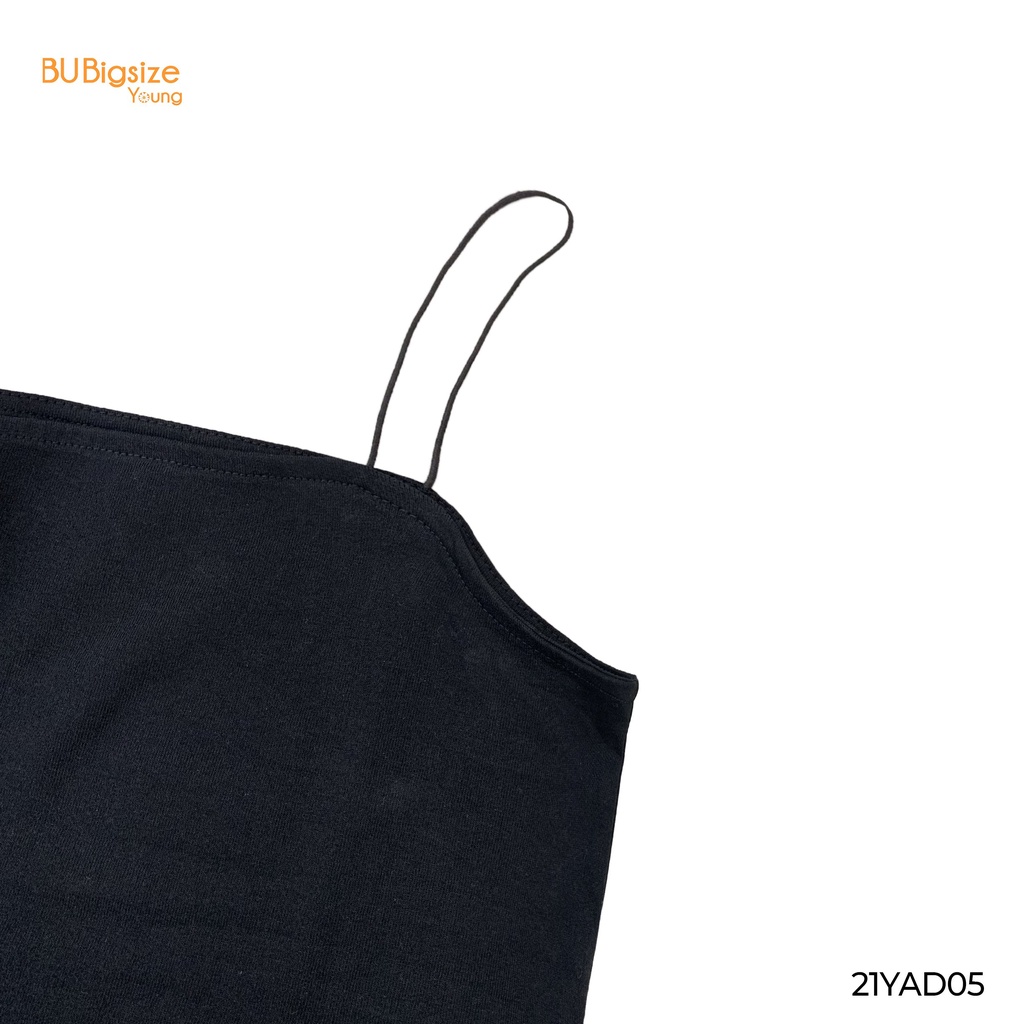 Ảnh Áo 2 dây thun nữ BIGSIZE (55kg đến 95kg) - 21YAD05 - [BU Bigsize Young] 2