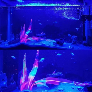 Cây Cỏ Nhân Tạo Bằng Silicone Dùng Trang Trí Bể Cá