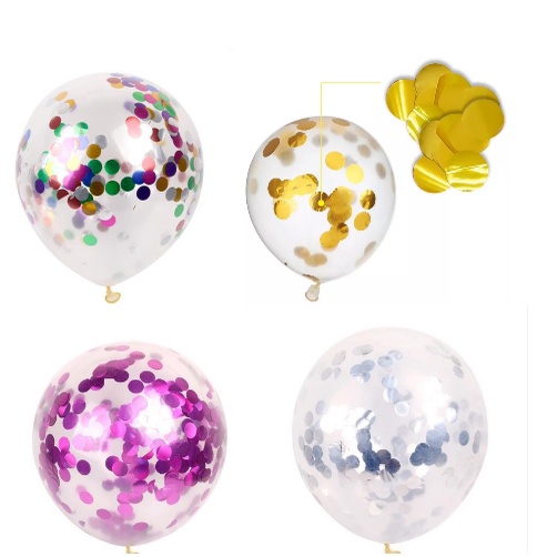 Set 20g nhũ kim tuyến dùng để trang trí, nhồi bóng trang trí sinh nhật sự kiện cưới hỏi - Kemshop K99