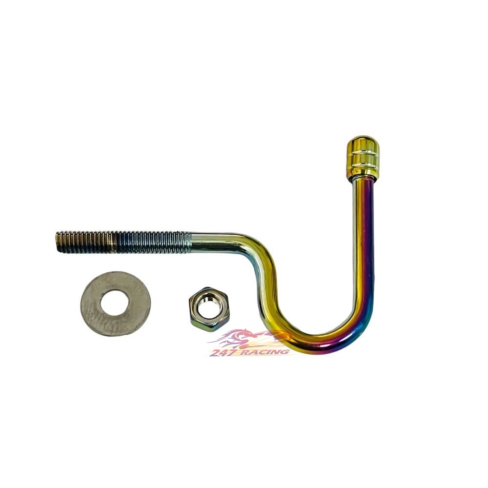 Móc Treo đồ Inox 7 màu 001 gắn xe máy Sirius Wave Dream Airblade Winner Sonic Satria