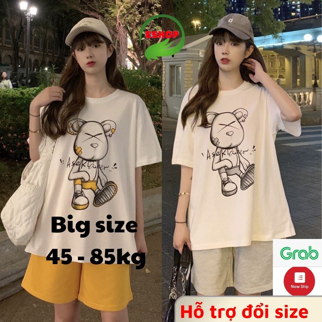 Đồ bộ quần đùi bigsize đồ bộ đồ mặc nhà nữ đẹp dễ thương mùa hè đi chơi ngủ trung niên thun co giãn ESHOP AD14