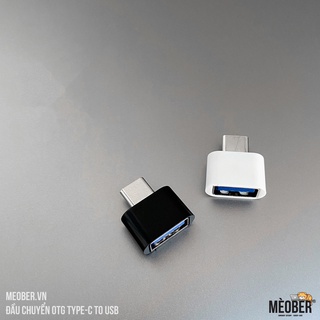 Đầu chuyển đổi OTG Type-C/Micro to USB 3.0 tốc độ cao - Black/White