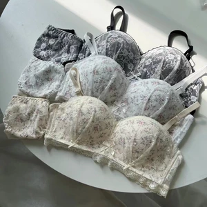 Set Áo Ngực & Quần Lót Nữ Phối Ren Quyến Rũ