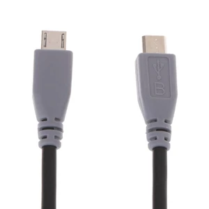 Micro USB Type B Male Sang Micro B Male 5 Pin Adapter Cáp Dữ Liệu Dẫn