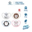 Bộ 2 Ti Giả NUK Space Silicone An Toàn, Siêu Mềm Và Khó Rách