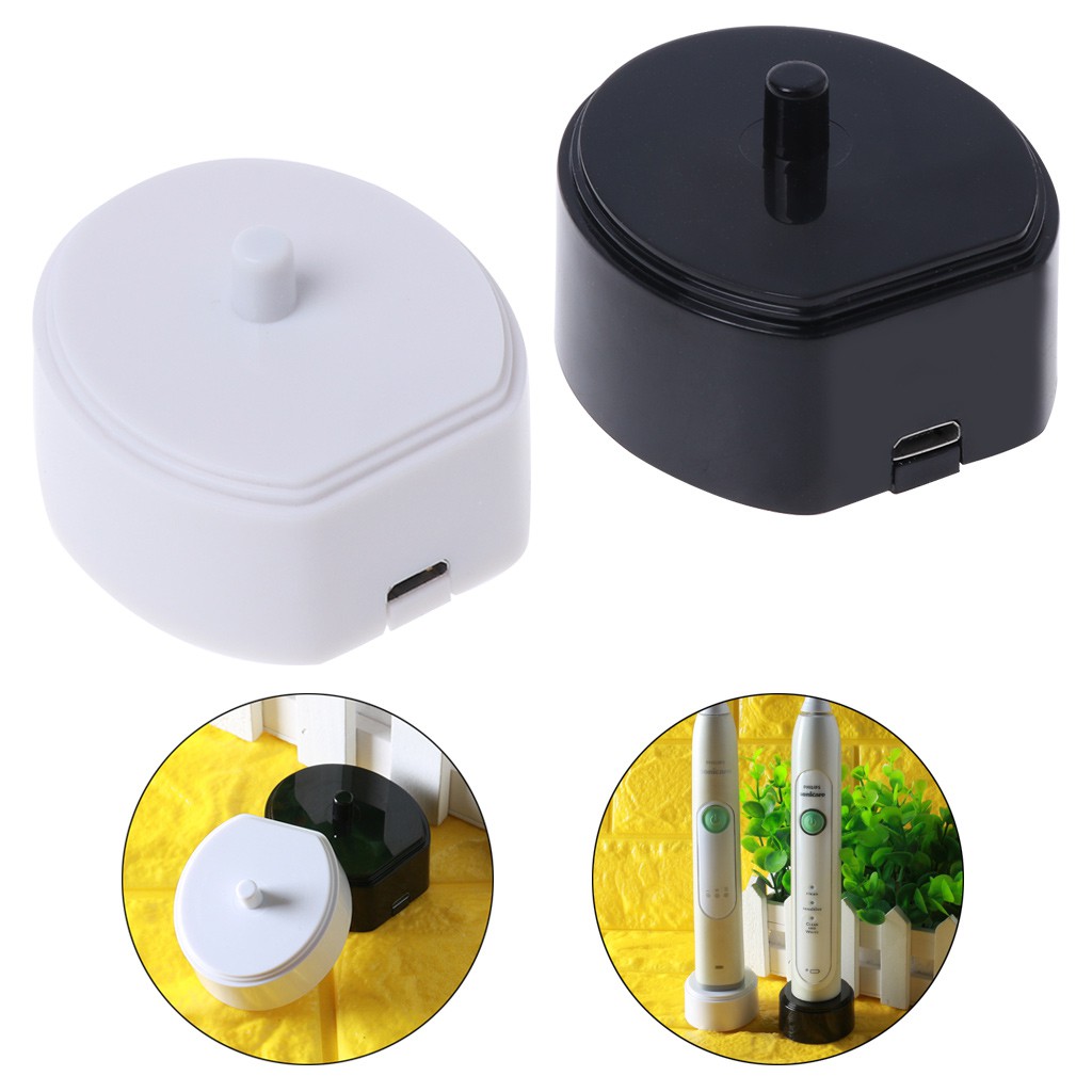 [Hàng mới về] Đế sạc cho bàn chải đánh răng điện cổng USB tiện dụng