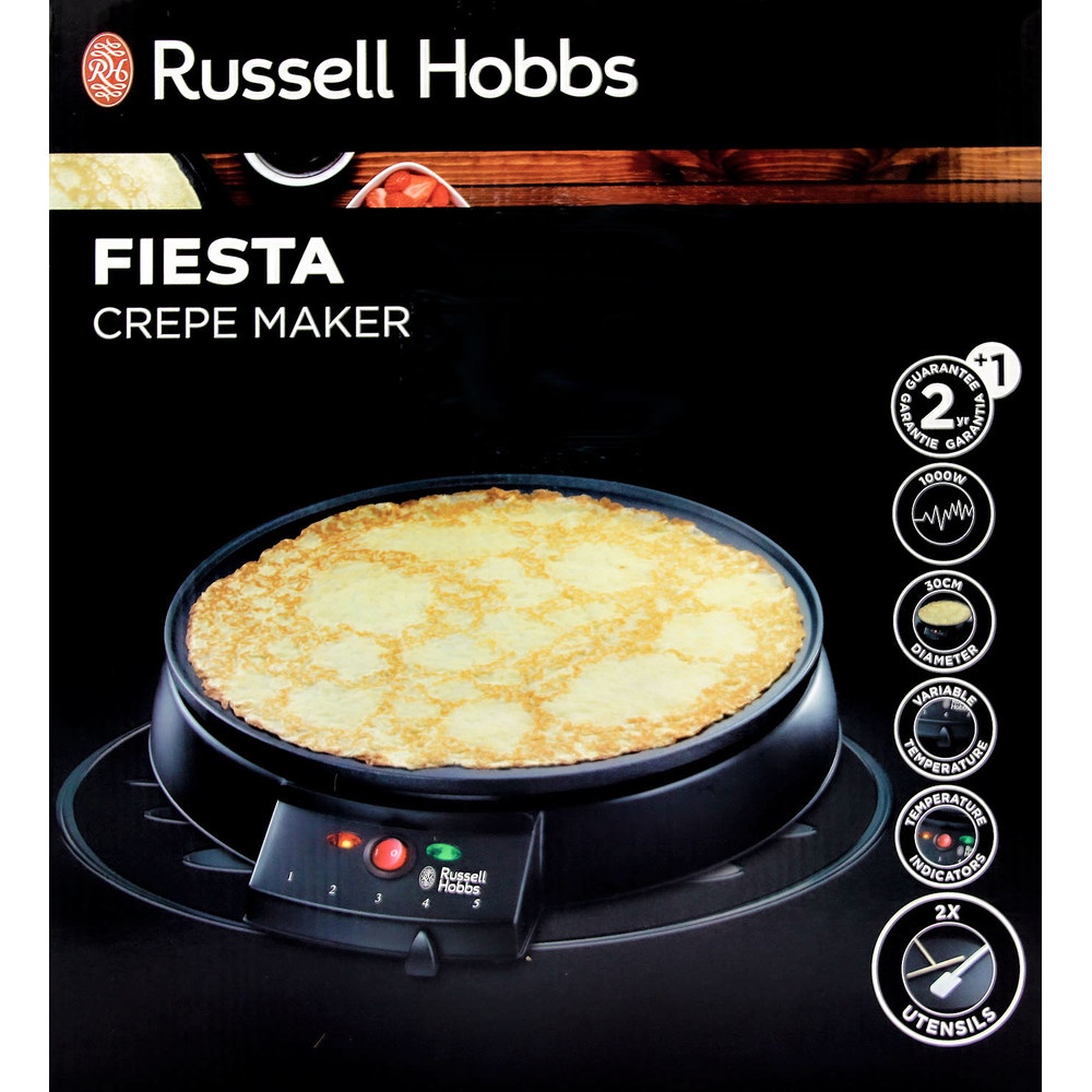 MÁY LÀM BÁNH CREPE RUSSELL HOBBS 20920, MÀU ĐEN Shopee Việt Nam