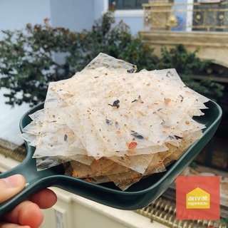 10 bịch bánh tráng rong biển ít cay, ăn chay được (túi zip 50g) - Chính gốc bánh tráng Tây Ninh