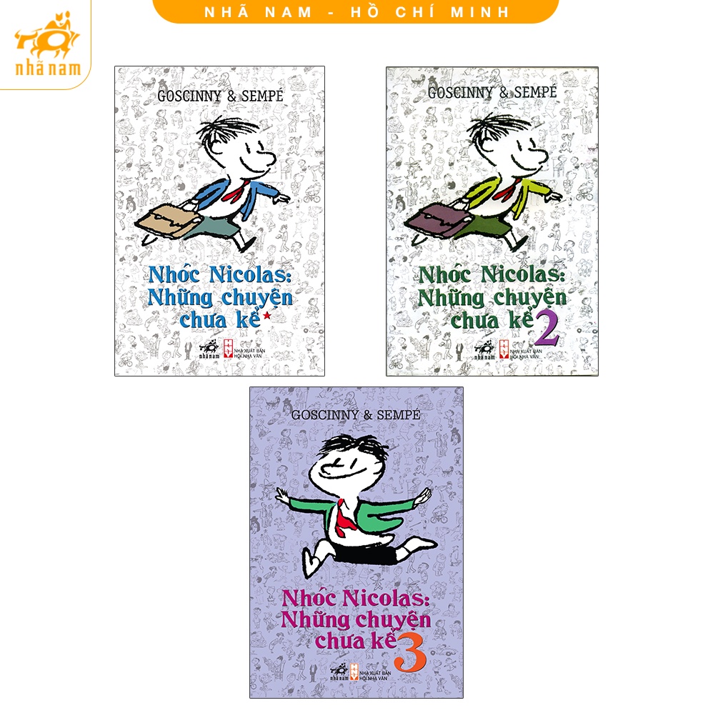Sách - Combo Nhóc Nicolas: Những chuyện chưa kể (3 tập) (Nhã Nam HCM)