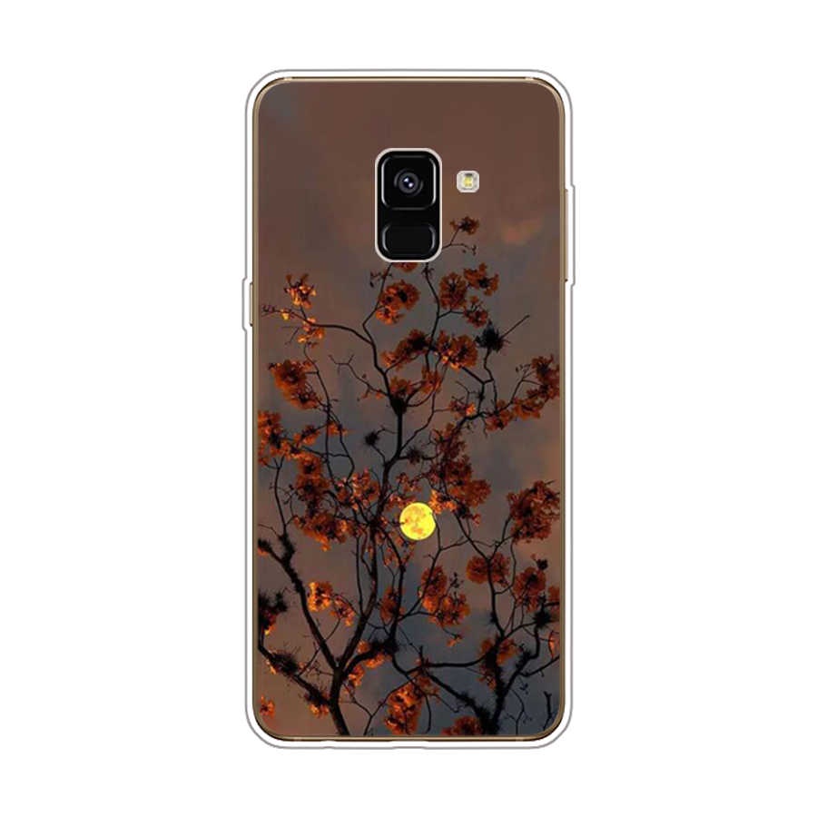 Ốp Điện Thoại TPU Dẻo In Họa Tiết Độc Đáo Thời Trang Cho Samsung Galaxy A8 plus 2018 A6 2018 plus