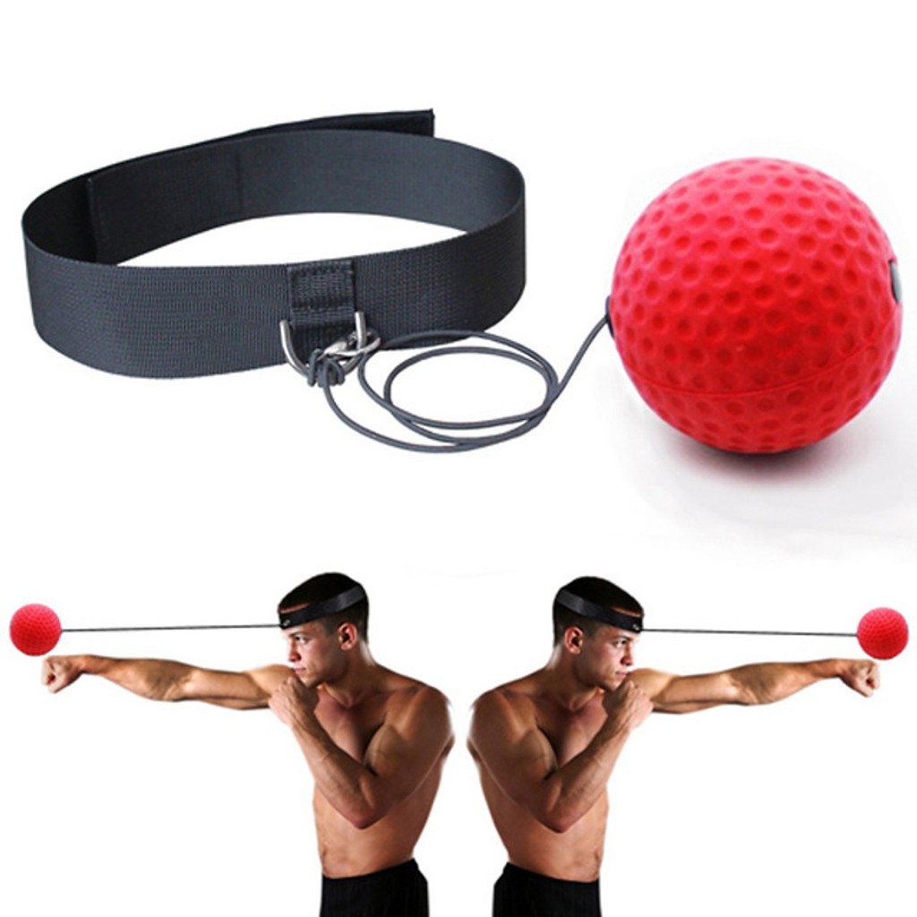 Ảnh Bóng Tập Phản Xạ Boxing Treo Đầu Bóng Phản Xạ Kickboxing – Bộ Bóng Dây Tập Phản Xạ Đấm Bốc Chính Hãng Amalife 2
