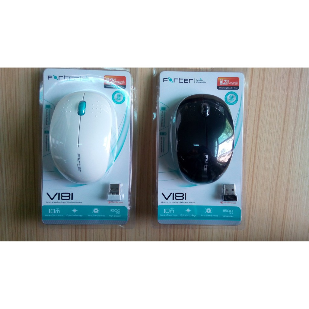 Chuột Quang Không Dây Forter - Chuột Quang Forter V180/V181. | Shopee ...