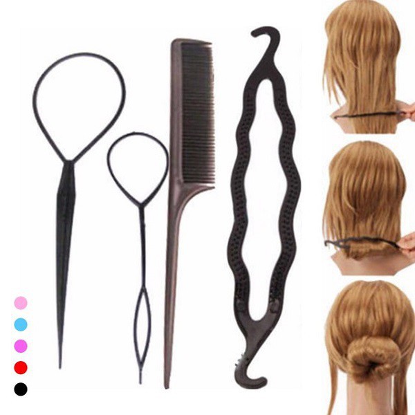 Bộ dụng cụ làm tóc (4 cái ) | Shopee Việt Nam