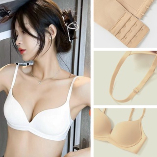 Áo Lót Nữ Su Đúc Không Gọng Nhật AD927 Phương Linh Underwear được làm bằng cao su non siêu nâng đẩy ngực và thoáng khí