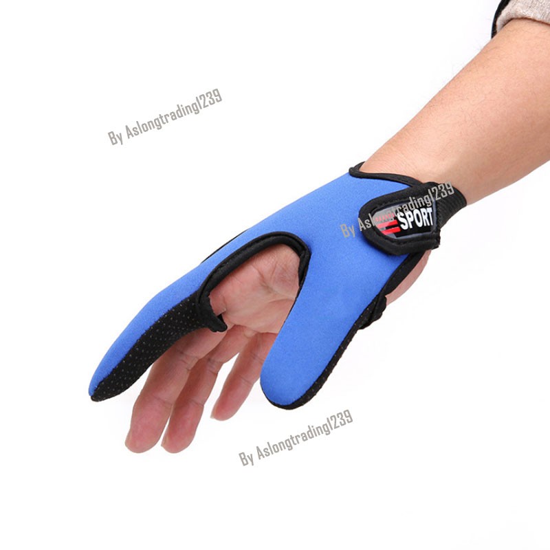 Câu Cá Bảo Vệ Ngón Tay Găng Tay Bảo Vệ 2 Ngón Tay Găng Tay Nam Lướt Bay Câu Cá Bass Cá Chép Cá Hồi Angling Chống Mặc Thoáng Khí Pancing Giải Quyết Phụ Kiện