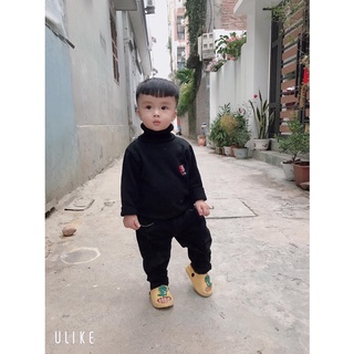 Áo len cổ lọ mùa đông siêu mềm mịn cho bé trai cực đẹp