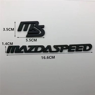 MAZDA SPEED BIỂU TƯỢNG LOGO từ ngữ ĐA NĂNG cx3 cx5 mazda 3 mazda 6 mazda 2 lưới tản nhiệt biểu tượng ms matt chrome đen