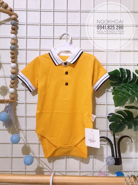 [ MD23] set body polo bé trai và bé gái chất liệu cotton da cá mềm mát