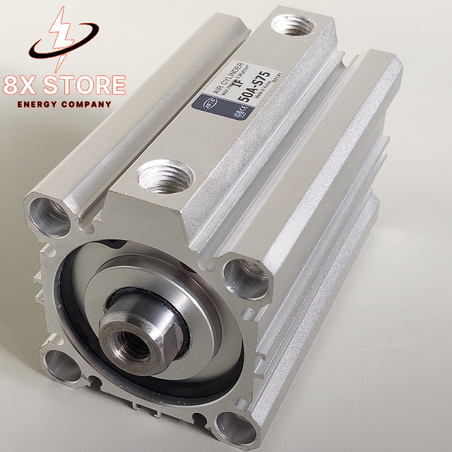 Xylanh khí compact ISTC IF50A-S75 Hàn Quốc,Xylanh vuông ren trong (tác ...