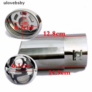 Ống xả khí thải giảm thanh hình tròn bằng thép không gỉ mạ chrome chuyên dụng cho xe hơi