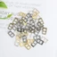 YOLOGO 20 / 40 Chiếc Tri-glide Khóa 5 Mm Mini Siêu Nhỏ Mới Nhất Túi Búp Bê Phụ Kiện
