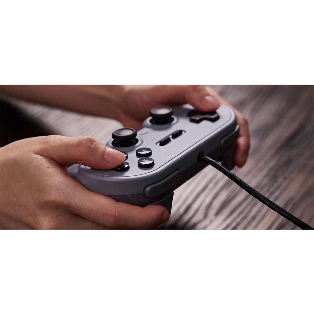 Tay CầM ĐiềU KhiểN Chơi Game 8BitDo Pro 2 Dây VớI ĐầU CắM USB Cho Switch OLED PC