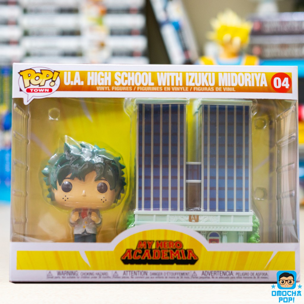 Mô Hình Chính Hãng Funko Pop Town: My Hero Academia - U.A. High