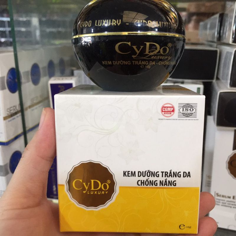 (HÀNG CHÍNH HÃNG) KEM CYDO LUXURY TRẮNG DA CHỐNG NẮNG 16 G | Shopee ...
