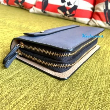 Women's Elegant Genuine Leather Long Wallet · KBN1000