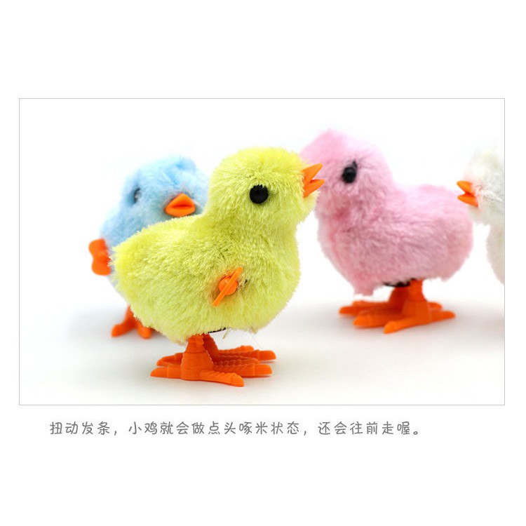 Đồ chơi gà con vặn cót💚CAM KẾT CHUẨN💚Gà con biết nhảy - Đồ Chơi Gà Con Vặn Dây Cót cute cho bé