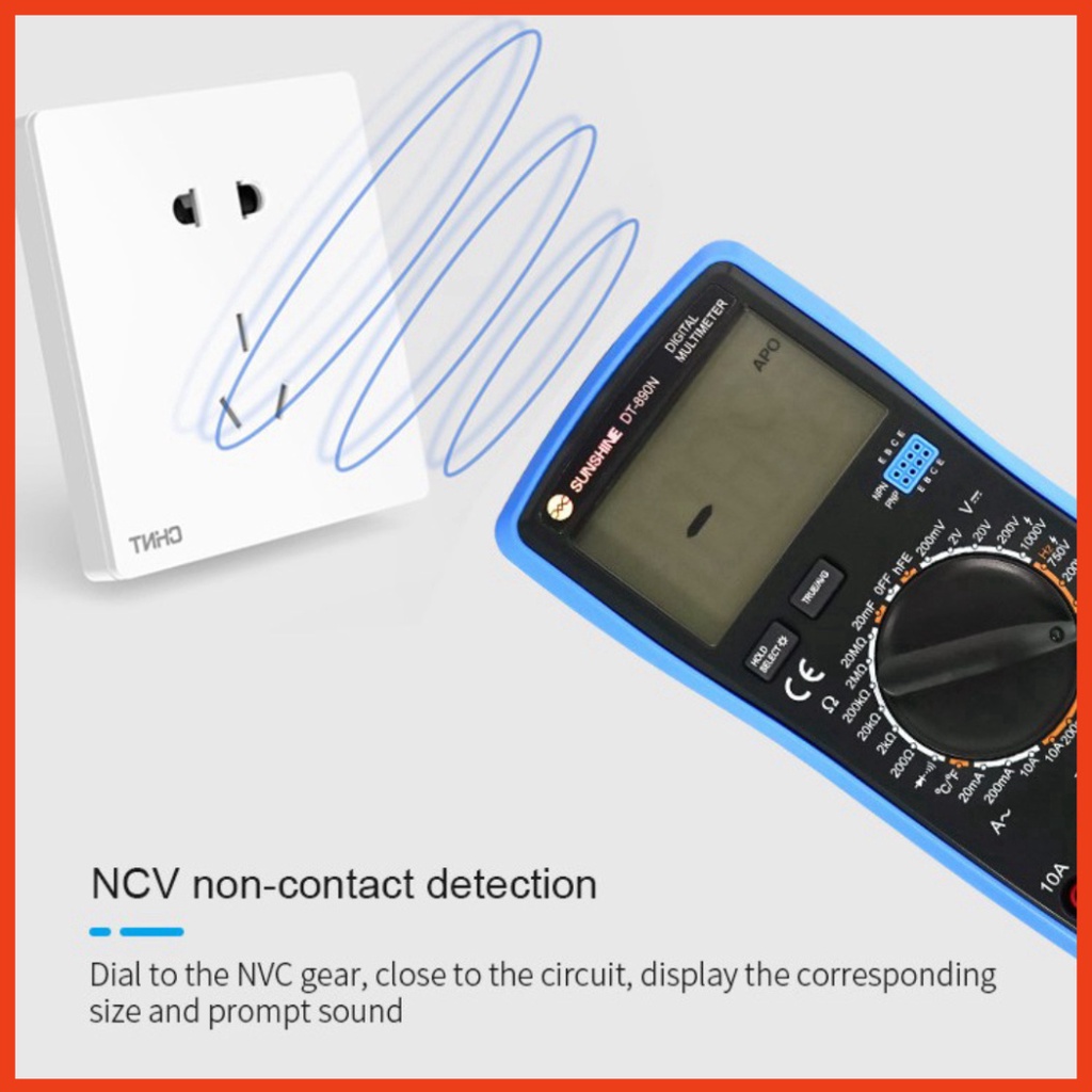 Đồng hồ vạn năng SUNSHINE DT-890N cầm tay đa năng