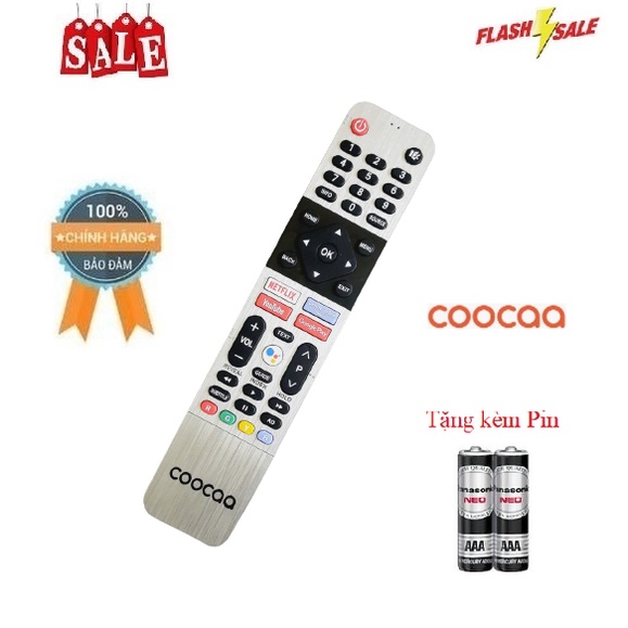 Remote Điều khiển tivi Coocaa giọng nói- Hàng mới chính hãng theo ...