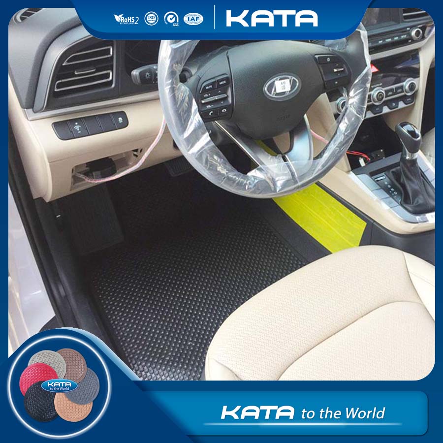 Thảm lót ô tô KATA cho xe Hyundai Elantra (2016-2022) - Khít với sàn, Chống trơn, Không mùi, Không ẩm mốc