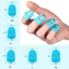 VVDZA 4 Cái / bộ Guitar Bảo Vệ Đầu Ngón Tay 6 Màu Silicon Chống Trơn Trượt Ngón Tay Cho Đàn Ukulele
