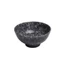 Combo 10 Chén cơm nhựa Melamine cao cấp vân đá đen
