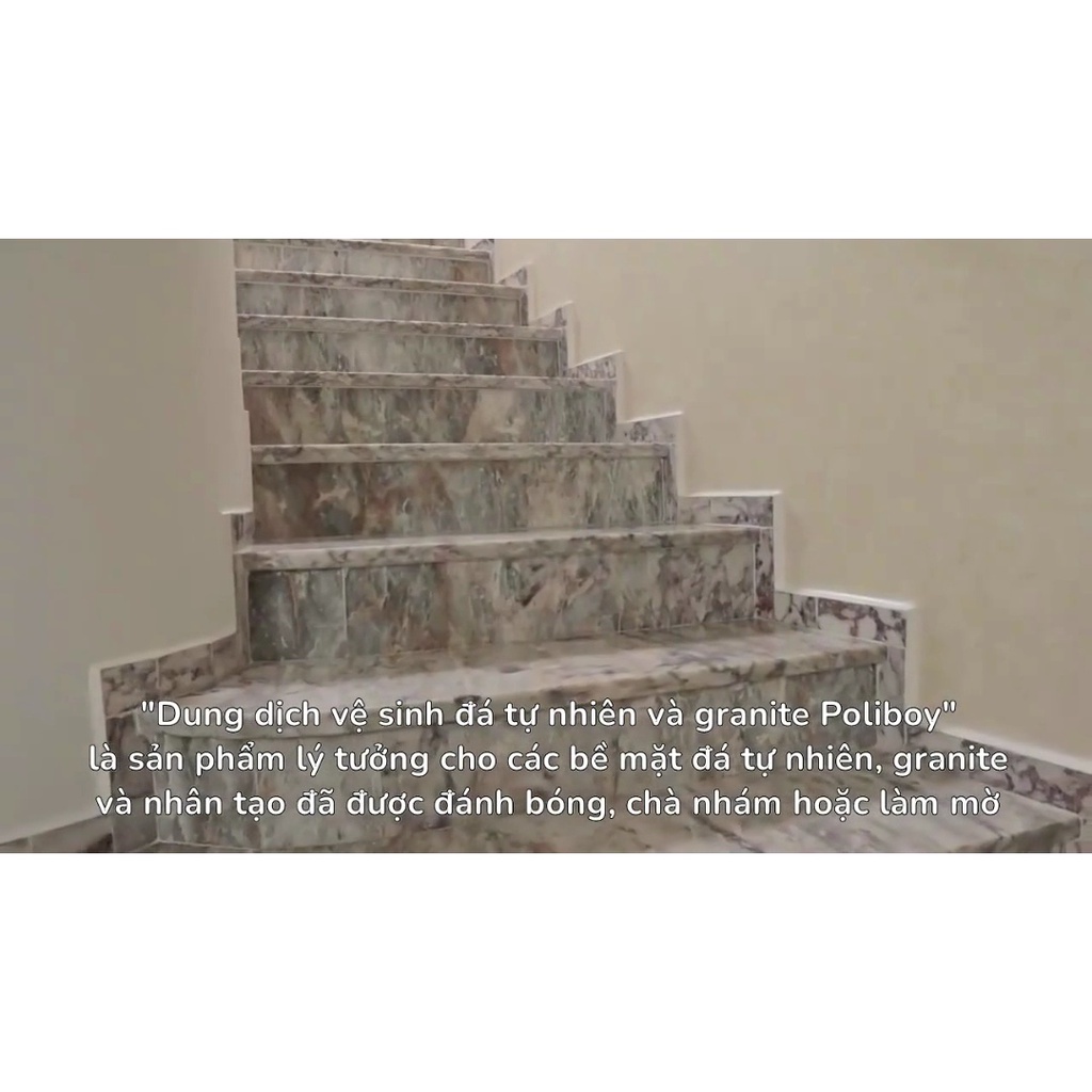 Ảnh Nước Làm Sạch Mặt Đá Granite Tự Nhiên POLIBOY Tẩy Vết Ố Mặt Đá Bếp, Bảo Vệ Chống Trầy Xước Bề Mặt 500ml 2