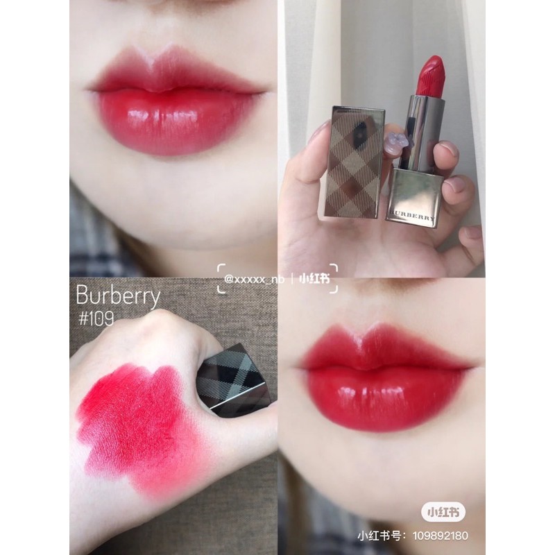 Son Burberry Kisses mau 109 Military red Shopee Vi t Nam