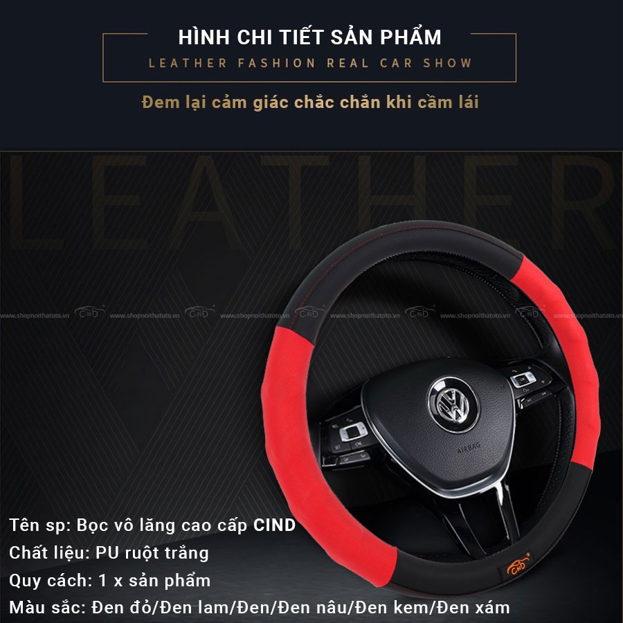 Bọc Vô Lăng CIND S049 Size M