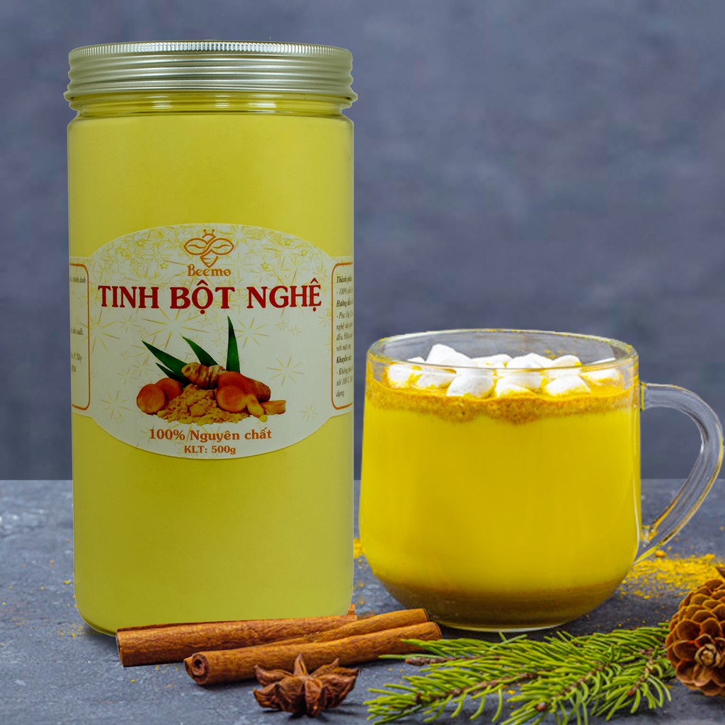 Ảnh Tinh bột nghệ nguyên chất Beemo 4