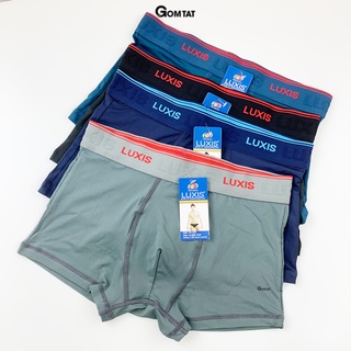 Quần lót nam boxer LUXIS thun lạnh cao cấp, co giãn 4 chiều mềm mịn siêu thoáng mát - LD023