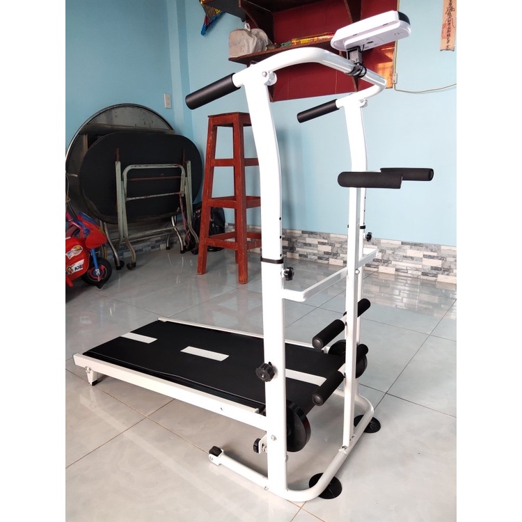 Ảnh BG Máy chạy bộ cơ (LƯU Ý :không sử dụng điện) đa năng thích hợp cho người luyện tập nâng cao SH-306 3