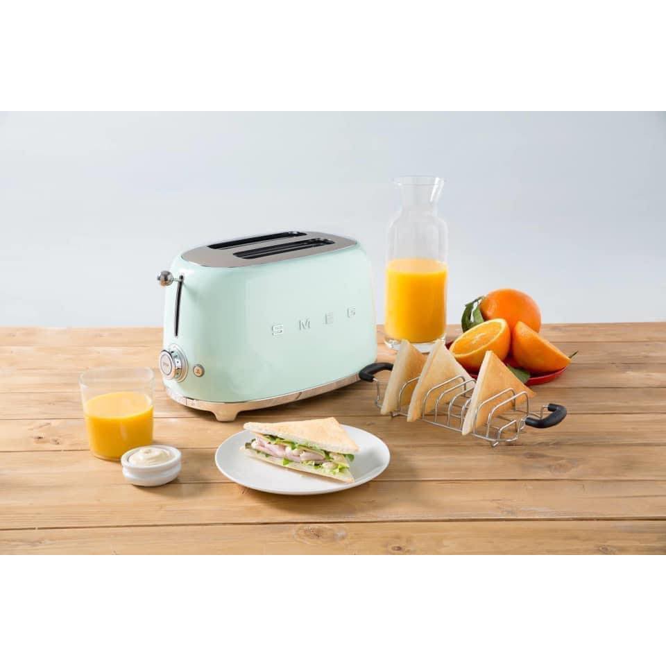 MÁY NƯỚNG BÁNH MỲ SMEG TOASTER TSF01 (blue, mint, kem, đen) | Shopee ...