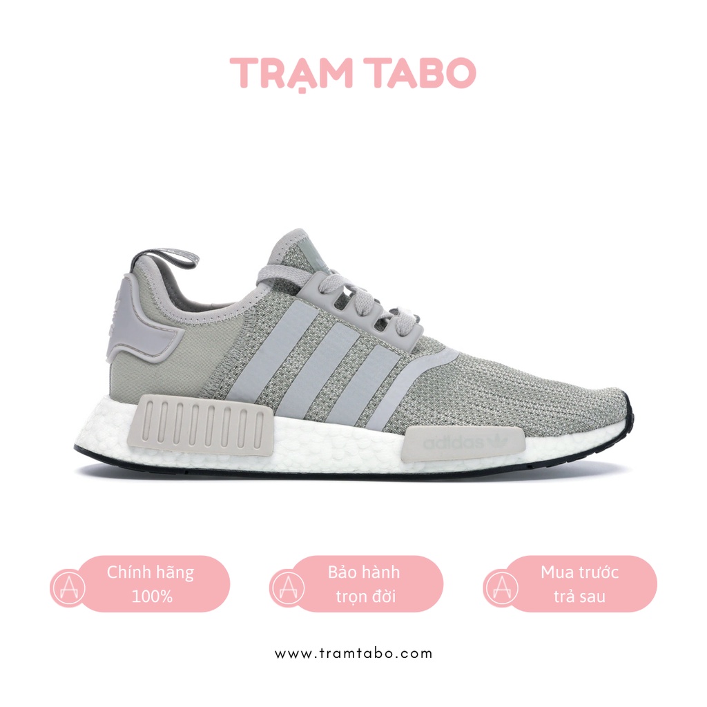 CHINH HANG B76079 GIAY NAM ADIDAS NMD R1 SESAME MAU XAM TR NG Shopee Vi t Nam