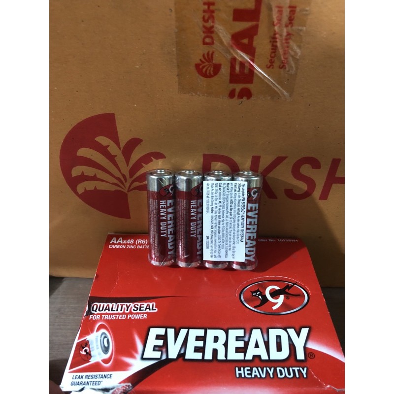 Pin AA.AAA - ( tiểu,đũa) Eveready vỉ 4 viên - Hàng chính hãng DKSH Việt ...