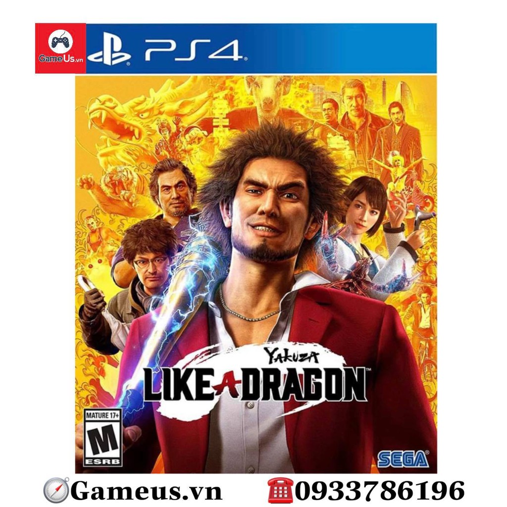 Đĩa game Ps4 : Yakuza Like a Dragon | Shopee Việt Nam