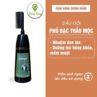 Dầu Gội Phủ Bạc Thảo Mộc 100% Thiên Nhiên, KHÔNG Hóa Chất, KHÔNG PHẨM MÀU