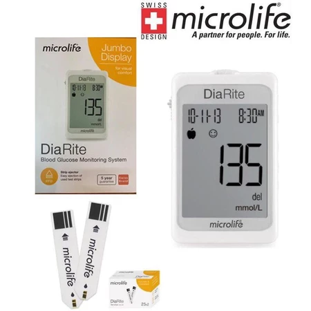 Máy đo đường huyết MICROLIFE CHÍNH HÃNG BẢO HÀNH TRỌN ĐỜI